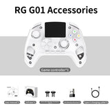 Smart Game Controller 2.5D HD Screen Purple Kirin Joystick Heart Rate - Black - Size 1PCS V1102-DSZ-001-100-BLK-1PCS