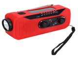 Emergency Radio Hand Power Generation Solar Radio with LED Flashlight 2000mah Charging for Camping V1294-YM0523-3115220020412