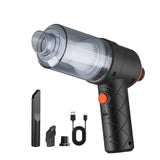 Highly Recommended Handheld Car Vacuum Cleaner 120W Powerful Suction Small Car Vacuum Cleaner Mini V1192-AZ-W-29368