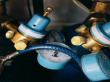 100 Pack Brass Compression Cap, Stop Value Caps, Drain Pipe Fittings for Hose Connector Nozzle V1259-DP01-A-1019