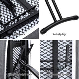 Artiss Ironing Board Foldable Iron Rest Black IRB-STAND-100-BK