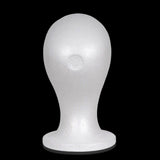 Cheers.US 2 Pieces/Set Styrofoam Head Female Foam Wig Head Mannequin Manikin Cosmetics Model Head V1370-AZ4-17357