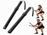 1 Pair Cordless Battle Rope Fitness Training Rope Strength Workout Equipment for Home Gym Full Body V1358-D132-QAZMLP00023