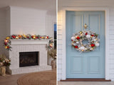 Christabelle 61cm Snowy Elegance Wreath 2.74m Snowy Elegance Garland CMB-SENSE-WG