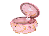 LED Music Box Figurine Rotation Exquisite Music Box Home Decoration Girls Birthday Gift1 V1294-YM0901-3115200151411