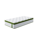 BedStory 34cm King Single Latex Hybrid Mattress Medium Firm - 5 Zone Pocket Spring Bed for Pressure XFGH-MA-I-PC-34-KS-GY