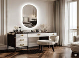 1000x500mm LED Bathroom Mirror Oval Anti-Fog Dimmable Wall Mount V178-66709