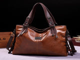 Classic Vintage PU Leather Handbag-Spacious Shoulder and Crossbody Tote for Women V888-ELOSUNG11543