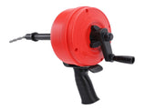 Drain Auger 65 Manganese Steel High Hardness Double Modes Plumbing Drain Auger Clog Remover for V1294-YM0901-3114250006012