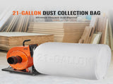 Dust Collector, 1HP 460 CFM Air Flow, Rolling Dust Collector with 80L Large Dust Collection Bag, 2.5 V952-JCQ1HPLSDTBD6SWIQV3