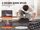 Interlocking Deck Tiles, 36 Pack,11.6"x11.6" 36 sq. ft Plastic Waterproof Outdoor Flooring All V952-HDDBSL4TBTSZO4PBXV0