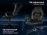 Artiss Gaming Office Chair Computer Chairs Grey OCHAIR-H-GAME-GY