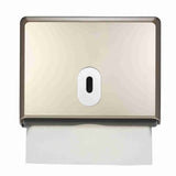 Wall-mounted Bathroom Tissue Dispenser Tissue Box Holder for Multifold Paper Towels V1294-YM0901-H18183CHG
