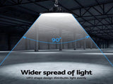Leier 150W UFO LED High Bay Light Motion Sensor HBL-UFO-N150-SEN-BK
