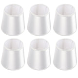 6PCS Simple Wall Light Chandelier Fabric Lamp Shade Light Fixture for Bedroom Living Room Decoration V1294-YM0901-3119200095811
