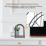 Black Metal Hat Stand for Tabletop Storage and Display V1192-AZ-W-22330