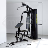 PROFLEX Home Gym Multi-function Exercise Machine Fitness Equipment Bench Weight V219-FTNMFGPRFAM91