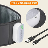 Smart Airbag Heating Massage Waist Belt 4 Airbags Compression / 3 Modes 4 Intensity Levels / V1232-QNAMQ-001