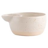 Chip & Dip Set,Retro Ceramic Chip and Dip Bowl Set 5.77", Double Compartment Serving Bowl for V1366-AZ2-W-20755