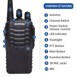V2 Walkie Talkie Long Range Radio V1142-LP1005006217078026