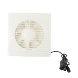 Solar Exhaust Fan 50W 6in ABS Protective Mesh IP67 Waterproof Ventilator for Greenhouses Pet Houses V1294-YM0703-3111230078711