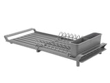Adjustable Dish Rack Kitchen Counter Stretchable Fork Chopsticks Utensils Sink Storage Rack Drying V1294-YM0901-3118240256811