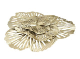 Metal Wall Decor Modern Stylish Triangular Ginkgo Flower Iron 3D Wall Sculpture for Living Room V1294-YM0626-3115220150212