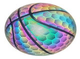 Reflective Luminous Glow Basketball Wear-Resistant PU Big hexagon 1Pc V1308-DSZKI-287