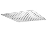 Cefito 12" Extra Large Rain Shower Head, Air-in Tech Low Water Pressure, Anti-Clog Silicone Jets SHOWER-C2-SQ-12-SI