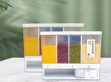 Storage Box Transparent Classification Press Button Removable Cover Storage Tanks for Kitchen V1294-YM0716-3118220144111