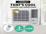 Devanti Window Air Conditioner 2.7kW WAC-09H-WH