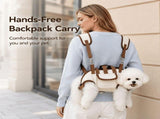 Purse Pet Carrier Bag for Small Dogs and Cats, Airline Friendly Soft-Sided Puppy Sling Carrier with V1192-AZ-W-26471