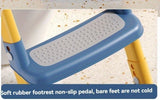 children's toilet trainer, toilet assistance ladder, portable toilet seat, PVC cushion, foldable V1102-113-40869-PNK-PVC