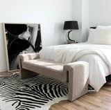 Interior Ave - Solace Textured Bench - Natural Taupe V355-IA-BNH-SOL-TAU