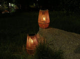 Rattan Hanging Lantern Outdorattan hanging lantern, outdoor lantern, bohemian outdoor decor, natural V1102-124-14697