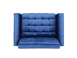 Lewisham Navy Blue Tufted Velvet Armchair V1041-JSF-5108-1NAVYBLUE