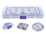 SWETRACE Bearing Steel Ball Assortment 580Pcs Round Easy Installation Mechanical Components 1X1X1CM V1189-LWWAL-20260327-03347