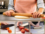 Stainless Steel Cutting Board, Dishwasher Safe Chopping Board for Meat Vegetables Fruits, Hygienic V1237-ZY-924-232