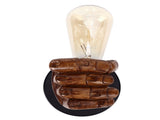 Wall Mounted Lamp Fist Shape Vintage Industrial Style Wall Sconce With Base Mount Connector for V1294-YM0715-3119210287412