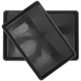 2-Pack Plastic Pet Cage Trays Replacement for Dog Crates with Leakproof Base V1369-AZ3-W-22564