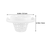 3Pcs Mop Bucket Drainage Basket with Perforated Design for Efficient Water Flow V1366-AZ2-W-21855