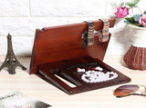 Wood Watch Glasses Jewelry Key Accessories Desktop Storage Rack Holder Home Office V1294-YM0901-3117200065211