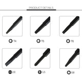 6-In-1 Magnetic Precision Screwdriver Set For Mobile Devices And Laptops PRL-7263PS