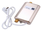 220V 3800W Mini Electric Tankless Instant Hot Water Heater Bathroom Kitchen Washing Golden V1294-YM0722-JYA02273-01