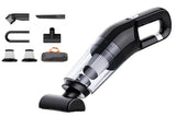 Cordless Handheld Car Vacuum Cleaner 10000Pa Strong Suction USB Rechargeable - White V1263-JX-6673-2