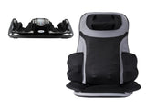 Livemor 8-nodes Full Back Massage Seat Cushion Heating With Foot Massagers MASSAGE-11-BARON-BK