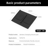 for 2024 2025 2026 Hyundai Santa Fe Not for Hyundai Tucson Center Console Silicone Water Cup Holder V1258-DP02-WO-476