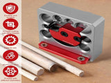 Dowel Maker Jig Kit, Metric 8mm to 20mm Adjustable Dowel Maker with Carbide Blade, Electric Drill V1192-AZ-W-10683