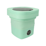 6.5L Washing Machine Folding Portable Automatic Deep Cleaning Wash and Spin Dry Washer with Water V1294-YM0703-3113230146816