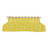 100Pcs Plastic Integrated Ear Tag Kit Livestock Farm Ear Label Tag for Cow Cattle Identification V1294-YM0714-3111210361711